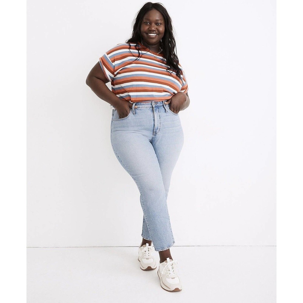 NWT Madewell Womens The Perfect Plus Vintage Jeans 26W Denim Magic Mom Jeans - Picture 2 of 16